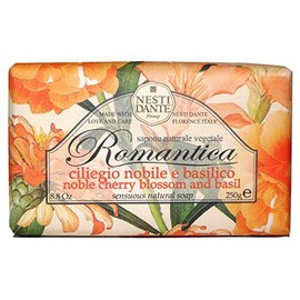 Nesti Dante Romantica Soap (Cherry Blossom Fragrance, Solid Soap, Hand Soap Made from Natural Ingredients, 250 g) 665104