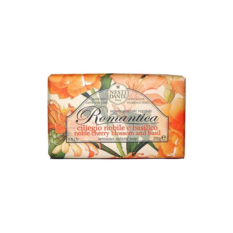 Nesti Dante Romantica Soap (Cherry Blossom Fragrance, Solid Soap, Hand