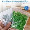 Extra Thick Resealable Bag, Heavy Duty Zip Top Baggies, 6mil