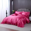 Herside Satin Comforter Set with Sheet Set King Size,8 Pieces