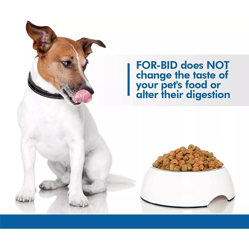 Forbid Stool Eating & Coprophagia Deterrent Dog & Cat Food