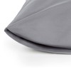 Blumtal Grey Pillow Cases 2 Pack - Soft Brushed Microfibre