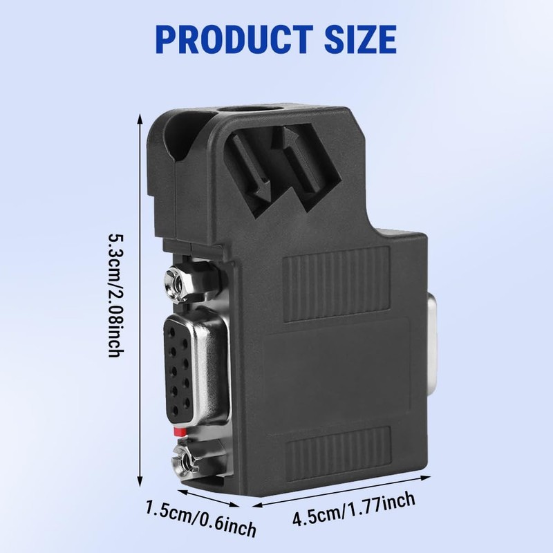 Uadme Profibus Plug, 6ES7 972-0BB41-0XA0 DP Plug Profibus Bus Connection
