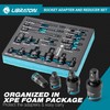 LIBRATON 20PCS Socket Adapter and Reducer Set, Impact Socket Adapters,