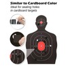 1500 PCS 1-Inch Black Target Stickers and Pasters for Shooting