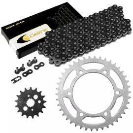 Kawasaki Black Drive Chain And Sprocket Kit for Kawasaki Vulcan 800 VN800 1996-2005