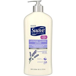 Suave Body Lotion 18 Ounce Lavender Vanilla Pack of 2