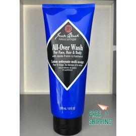 Jack Black All-Over Wash for Face, Hair & Body 10 oz Top Seller 🥇Free Shipping
