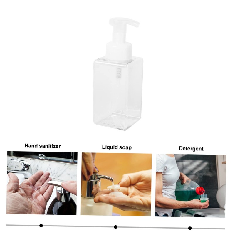 MAGICLULU 2PCS Liquid Hand Soap Dispenser Pump Bottles User Friendly