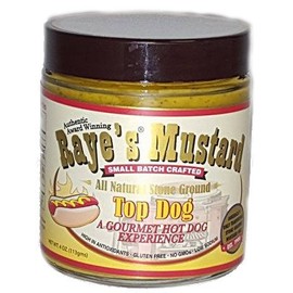 Raye's Down East Schooner Classic American Yellow Mustard - 4oz (Top Dog)