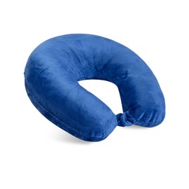 World's Best Feather Soft Microfiber Neck Pillow, Royal