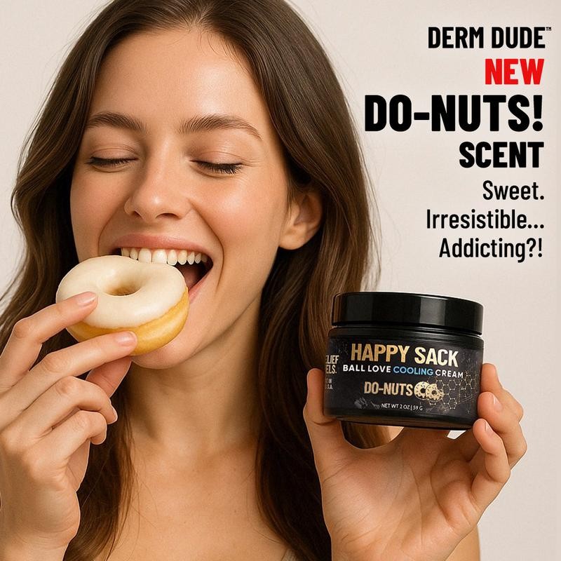 Happy Sack Nut Love Cooling Ball Cream:_Vanilla Donut