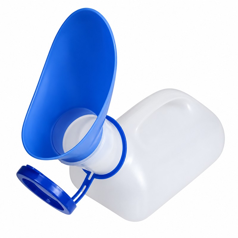 Portable Urinal Bottle for Women – 1000mL Travel Urine Container