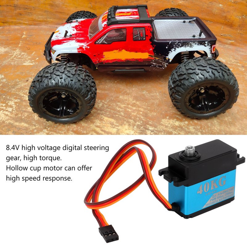 RC Car Digital Servo 8.4V 40KG High Torque All Metal