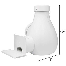 S&K Bo Axis Purple Martin Gourd with Tunnel – Versatile Birdhouse for Martins