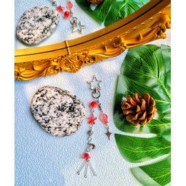 Meefisher Cute Y2K Aesthetic Charm Keychain Star Guitar Jellyfish Sea Shell Flower Accessories for Backpack Purse (Red jellyfish)