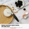 Microplane Pizza Wheel with Dough Docker