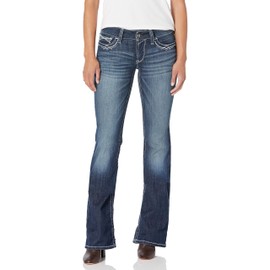 Ariat R.E.A.L. Mid Rise Boot Cut Jeans - Women's Denim