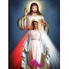 Jesus Divine Mercy Mary Print Catholic Wall Decor 8 x 10