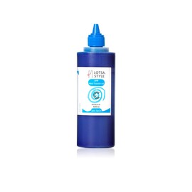 LOTSA. STYLE Premium DTF Ink Refill for Inkjet Printers Heat Transfer Film Printing (250ml, Cyan)