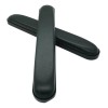 Super Confort 2 Pzs Descansabrazos Acojinado (33 Cm) | Silla De Ruedas Color Negro