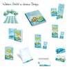 Logbuch-Verlag 25 Sheets Letter Paper Fish Communion Invitation DIN A4