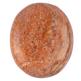 Peach Moonstone Palm Stone, Oval Shaped Crystals and Healing Stones- Pocket Worry Stone for Anxiety and Stress Relief - Healing Crystals for Meditation, Reiki, Spiritual and Crystal Gifts