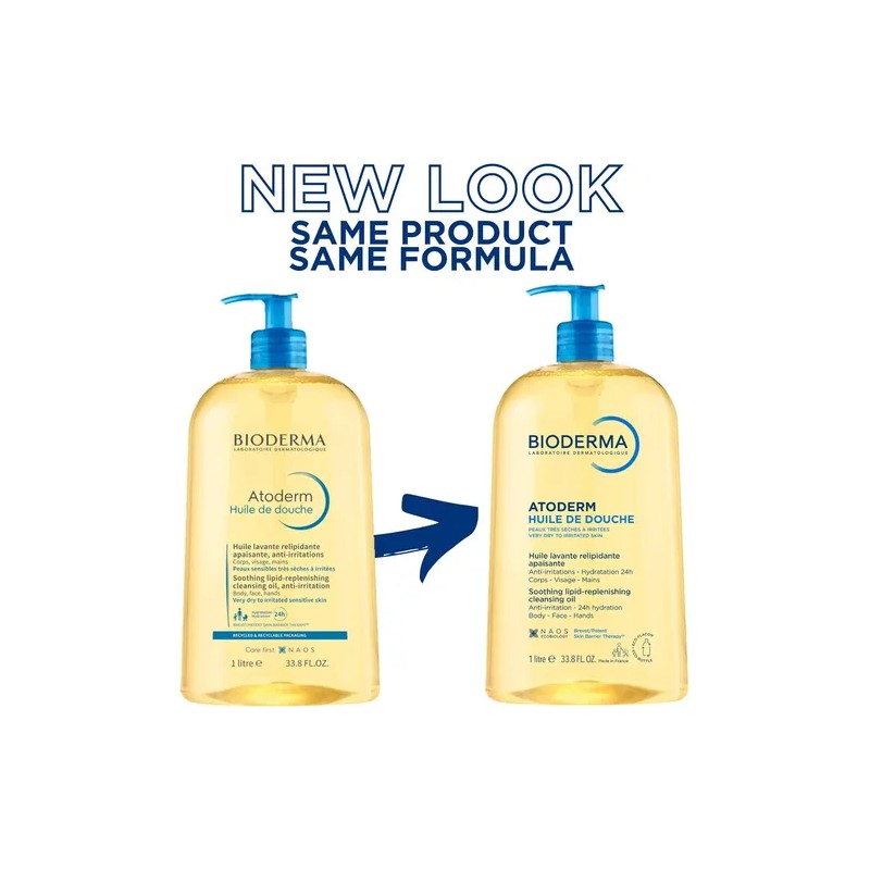 Bioderma Atoderm Aceite De Ducha 1l