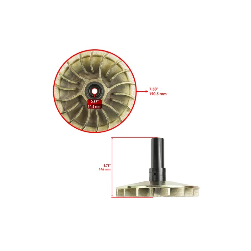 Can-Am Primary Drive Clutch Inner Half fits Can-Am Outlander 1000R