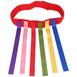 Tbest Chase Game Bambini,Chase Game Children Outdoor Chasing Children Kindergarten Preschool Ef Pull Tail Game Bracelet Eon Equipment Accessories Football Belts Chasing Game