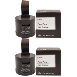 Etude Etude Pangpang Hair Shadow 3.5g x2 Hairline Shadow 01 Dark Brown / 에뛰드 에뛰드팡팡 헤어 섀도우3.5g x2개 헤어라인섀도우 01다크 브라운