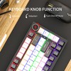 Newmen GM326 Wired Mechanical Keyboard,75% Percent Mini Backlit Hot Swappable