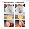 KERYE Japanese Whetstone Sharpener Set - 400/1000 3000/8000 Grit Water