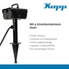 Kopp Outdoor Socket with Ground Spike, 4 x Safety Sockets,