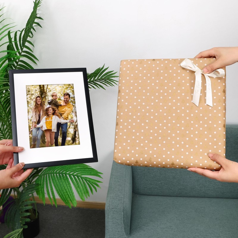 Fixwal 8.5x11 Picture Frame Set of 6 Certificate Frames with