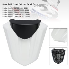 Areyourshop Rear Tail Seat Cowl Fairing Cover for Honda CB750 2023-2024, CB400F 2022-2023, CBR400R 2022-2023, CBR500R 2022-2023, CB500F 2022-2023