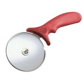 American Metalcraft 4" Red Plastic Handle Pizza Cutter