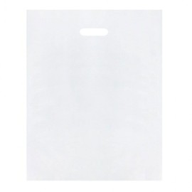 Transparent Plain Perforated PE Handle Bag SA2 (400x500mm) 50 Sheets