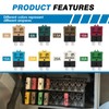 GLOSO Blade Fuses Car Fuses for Car Motorhome Boat Motorcycle