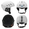 STOMP Ski & Snowboarding Snow Sports Helmet with Build-in Pocket