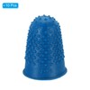 PATIKIL 0.71x1.14 Inch Rubber Finger Tips, 10 Pack Silicone Thumb