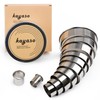 Kayaso Round Cutters in Graduated Sizes, 304 Stainless Steel, 12
