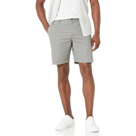 Dockers Men's Perfect Classic Fit 8" Shorts, Sea Cliff (Waterless), 42 Regular