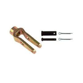 Mytee Products Slack Adjuster Double Pinned Straight Clevis Pin Kit with Pins 5/8"-18 Threaded for Air Brake Chambers Replace R810019, Freightliner A6809960540 TDA R810009