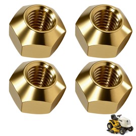 4pcs 712-3050 Lug Nut Replacement for CUB Cadet 7/16-14 Z Force RZT LGT SLT SLTX GT GSE LT LX GS GSX, 912-3050 01001966 Lawn Mowers Lug Nut Fit for Murray Troy-Bilt Craftsman MTD