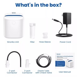 CPAP Cleaner and Sanitizing Machine with Dual Mode (UV & Ozone)