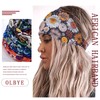 Olbye Wide Boho Headbands Floral Stretch Head Wraps Bohemian African