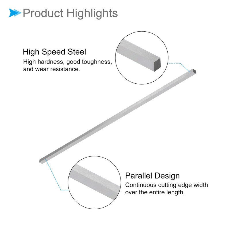 CoCud Square Tool Bit 4mm x 4mm x 200mm High