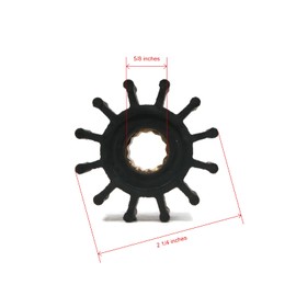 The ROP Shop | Water Pump Rebuild Kit for Indmar 685011, Marine Power 350, V-8 & M/P0505-000Z