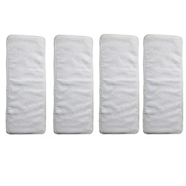 Teen Adult Cloth Diaper Nappy Reusable Washable for Disability Incontinence Large (4 Inserts)